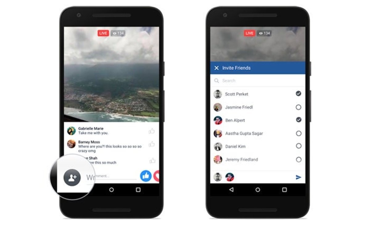 Facebook Live quiere parecerse a Periscope, ahora con más funciones sociales