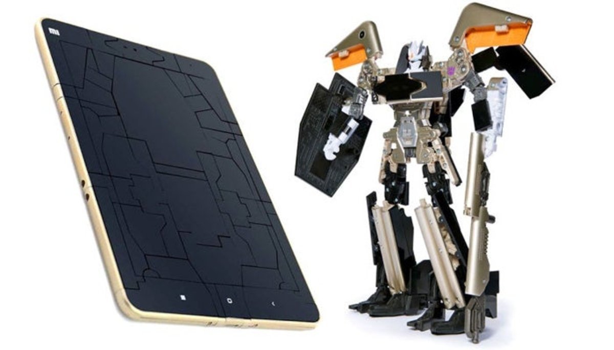 Mi Pad Transformer, el nuevo juguetito de Hasbro por el aniversario de Xiaomi