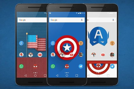 Tunea tu Android al estilo Capitán América: Civil War Tunea tu Android al estilo Capitán América: Civil War