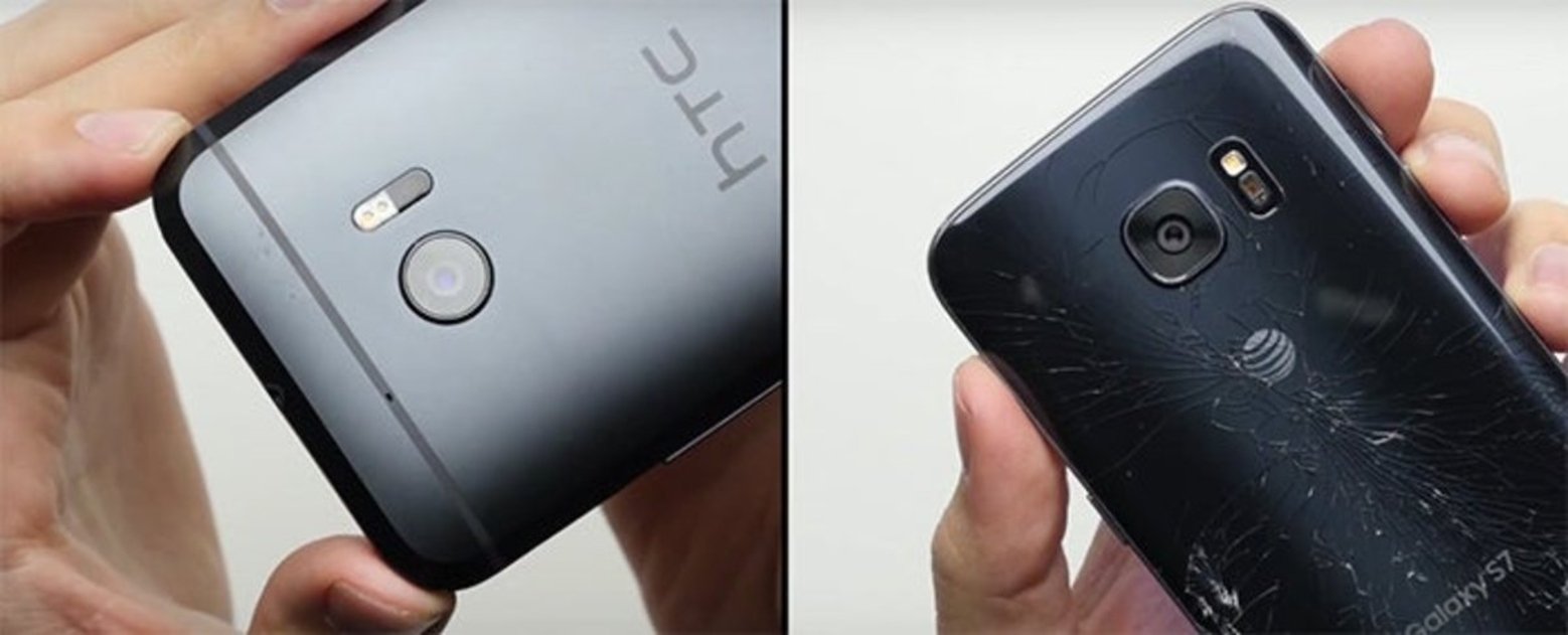 HTC 10 vs Galaxy S7, test de resistencia