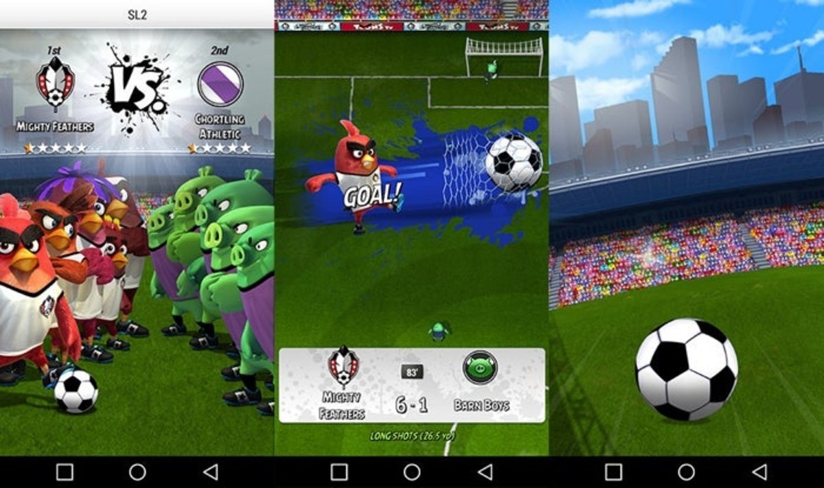 Disfruta ya de Angry Birds Goal!, vuelven los alocados pájaros a tu Android