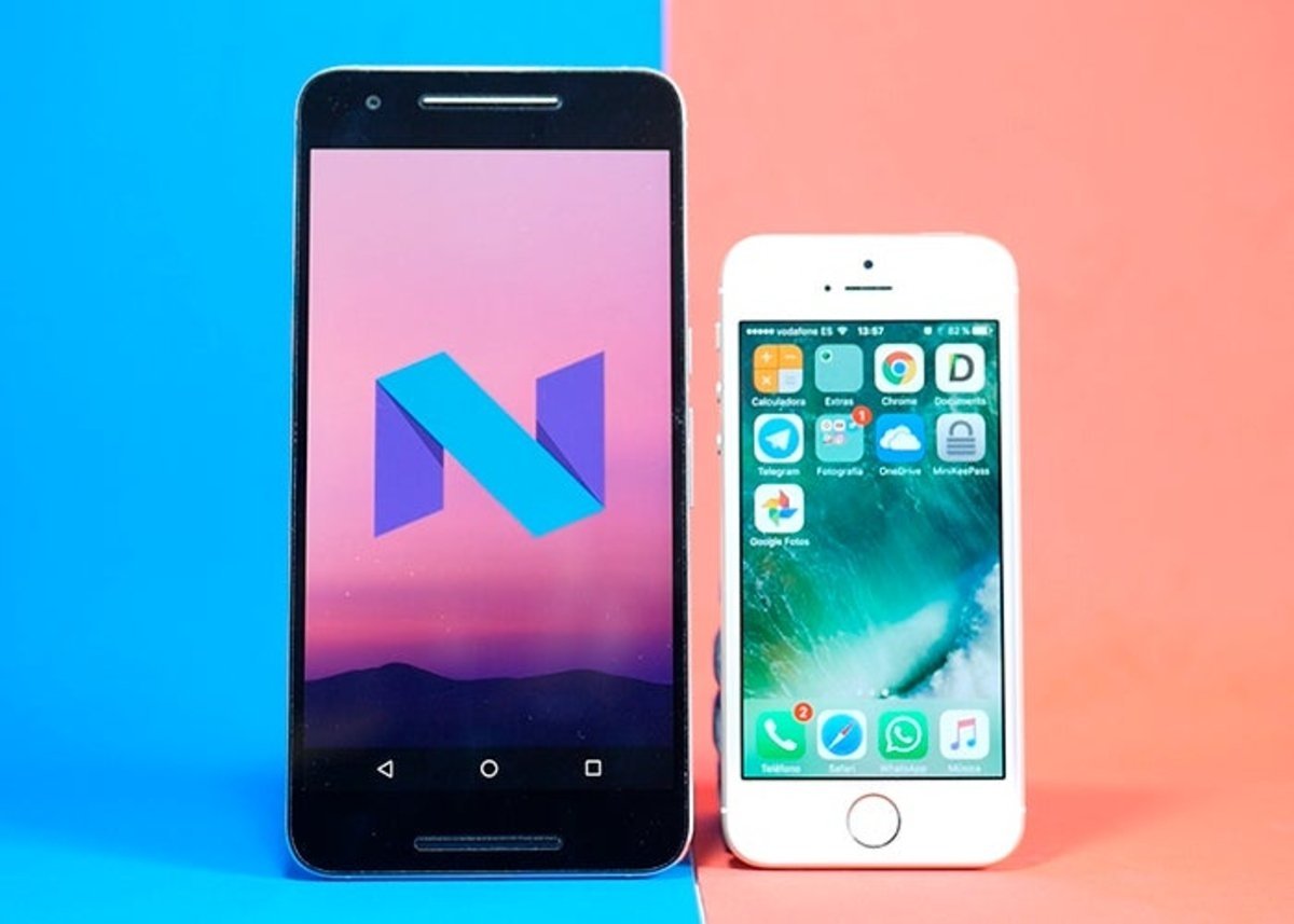 Android N vs iOS 10, comparativa