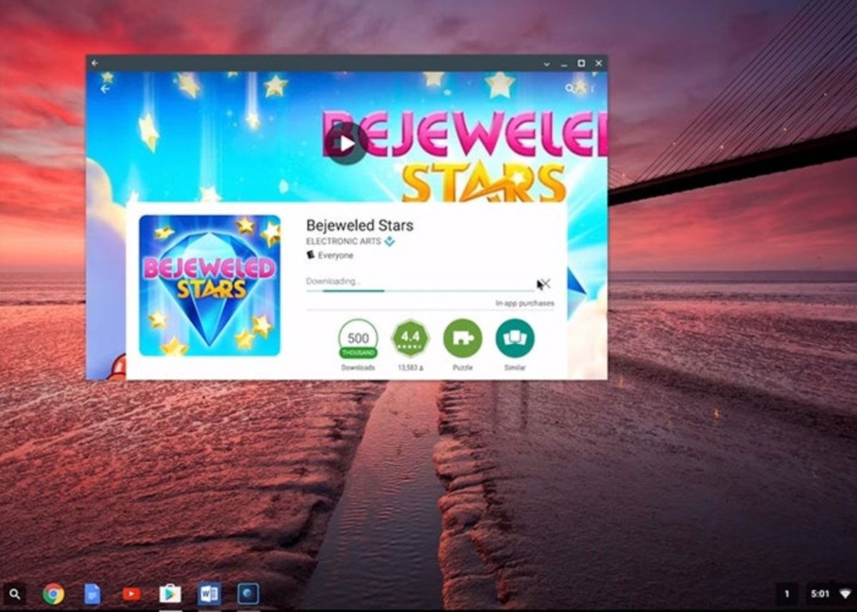 Chrome OS android app instalacion