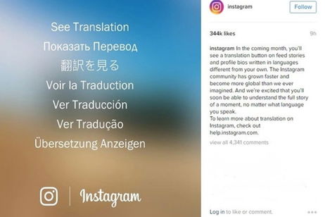 Instagram contará con traductor automático Instagram contará con traductor automático