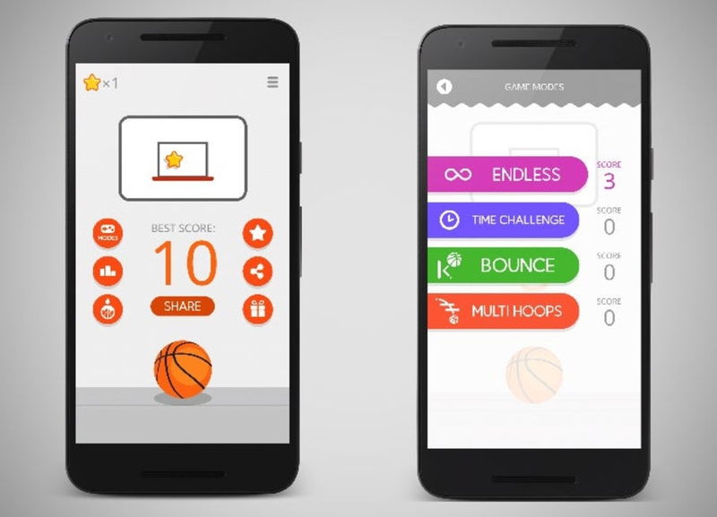 Ketchapp Basketball es el juego de baloncesto de Messenger, pero mejorado