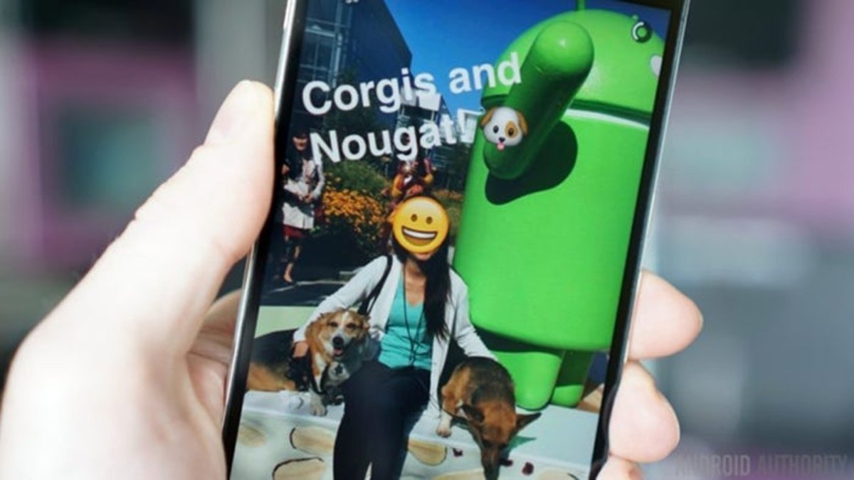 Android 7.0 Nougat Snapchat iOS emoji