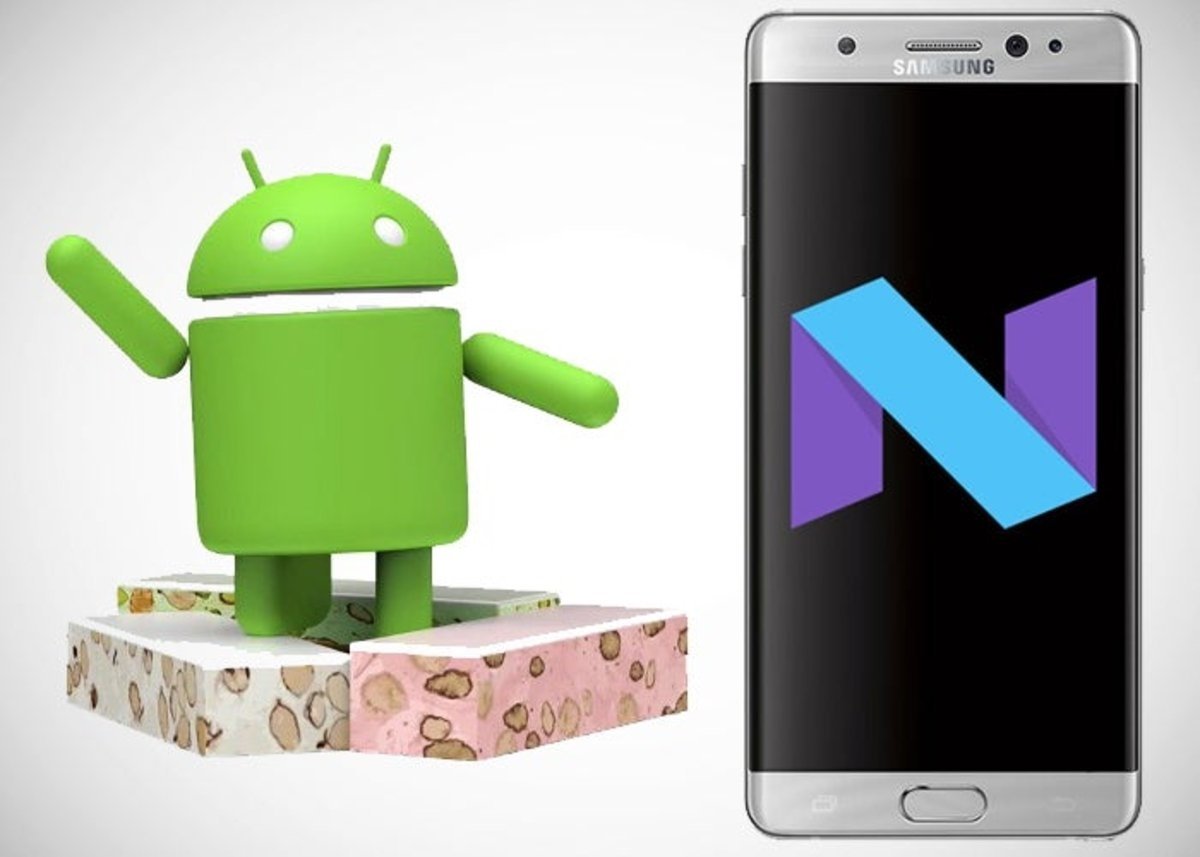 Galaxy Note7 Android 7.0 Nougat lanzamiento fabrica