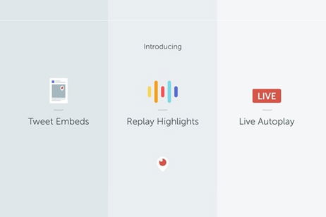 Periscope anuncia la autoreproducción, la inserción en Twitter y las repeticiones Periscope anuncia la autoreproducción, la inserción en Twitter y las repeticiones