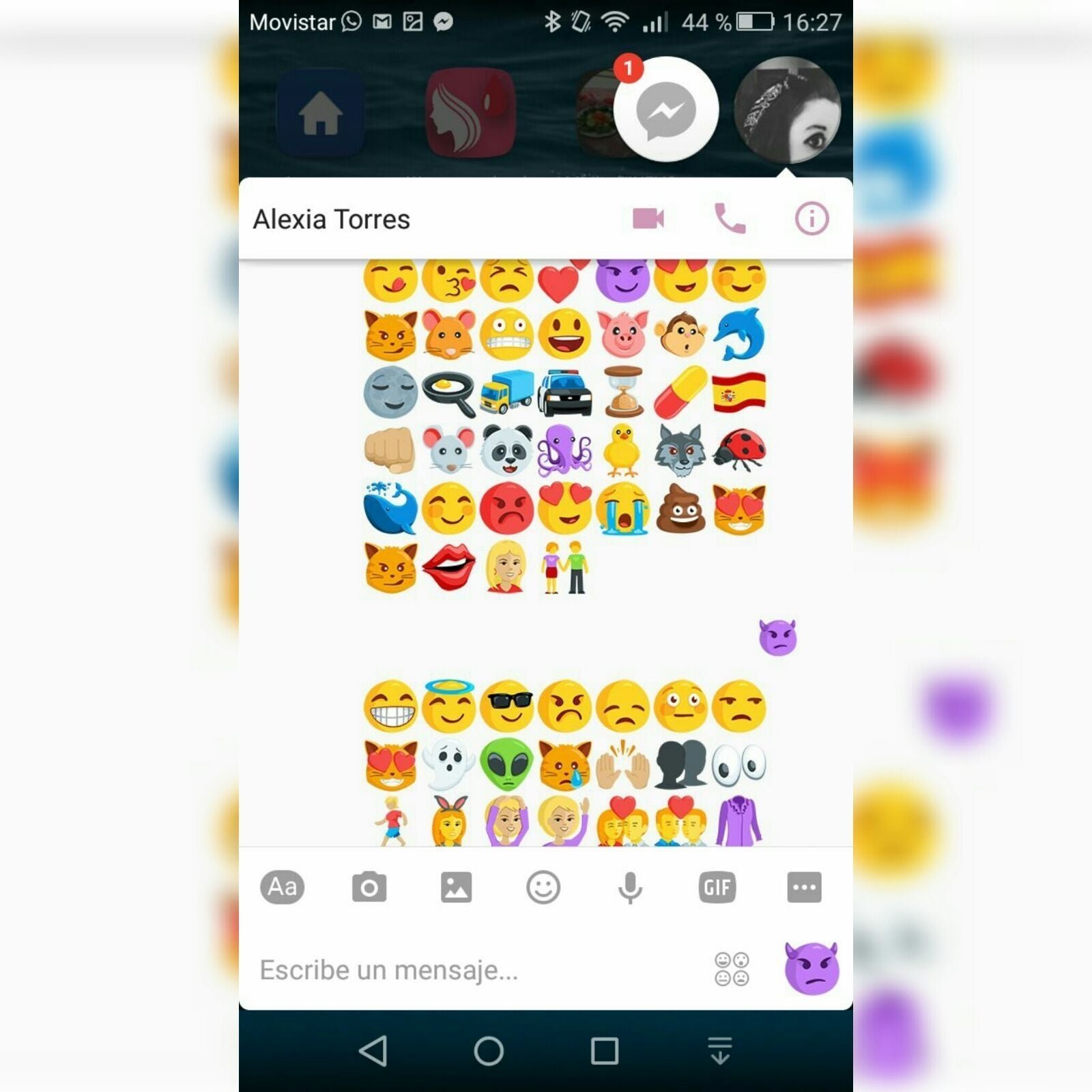 emojis messenger