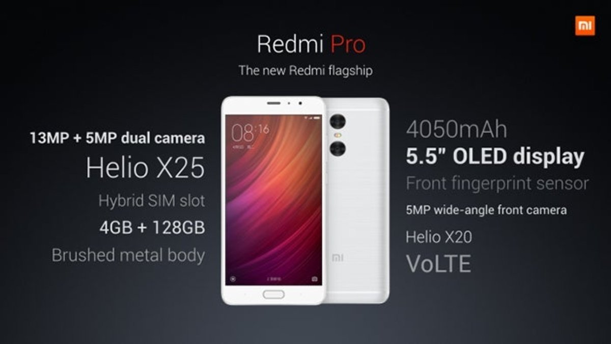 Xiaomi Redmi Pro especificaciones
