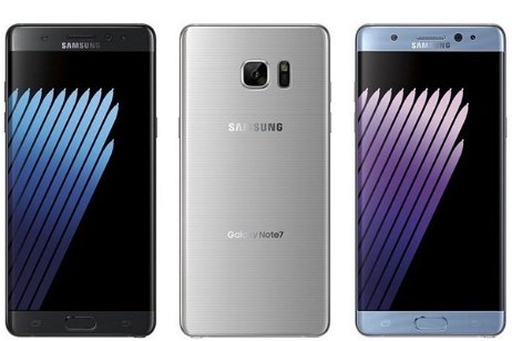 El escáner de iris del Samsung Galaxy Note7, en fotografías