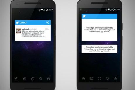 Si utilizas el widget de la app de Twitter, pronto tendrás que buscar una alternativa Si utilizas el widget de la app de Twitter, pronto tendrás que buscar una alternativa