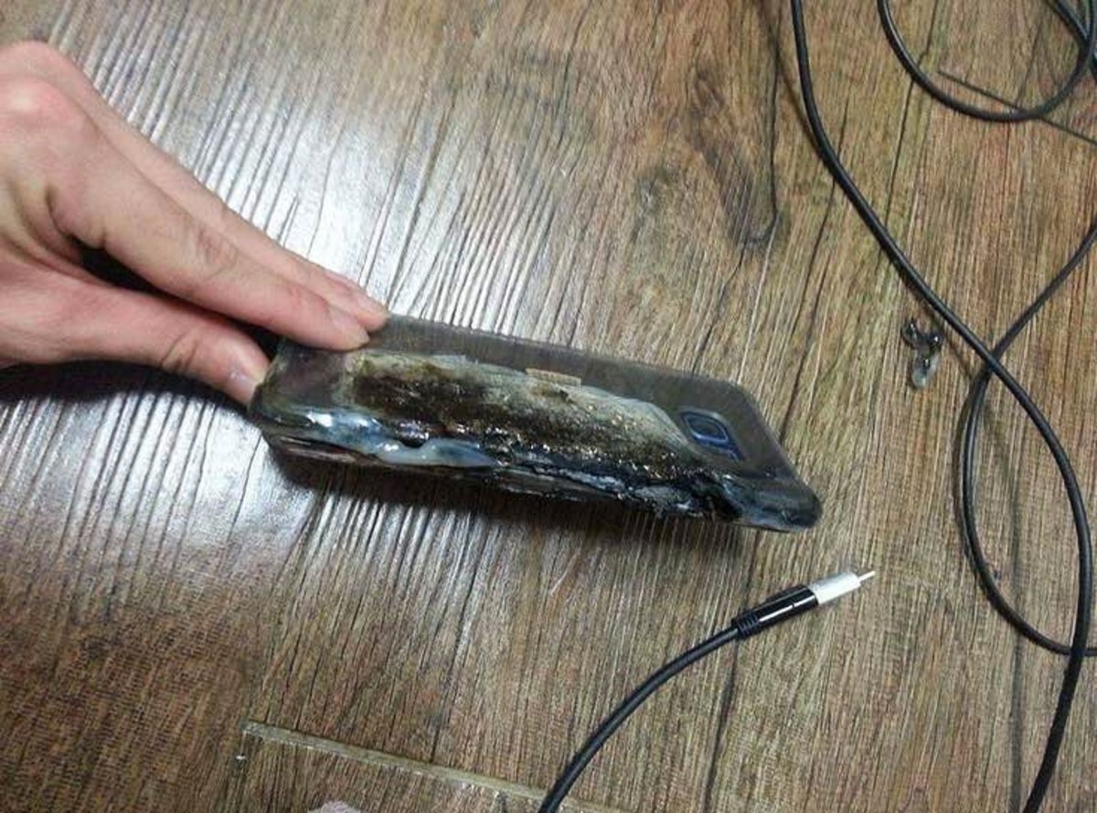 Explosión del Samsung Galaxy Note7 (3)