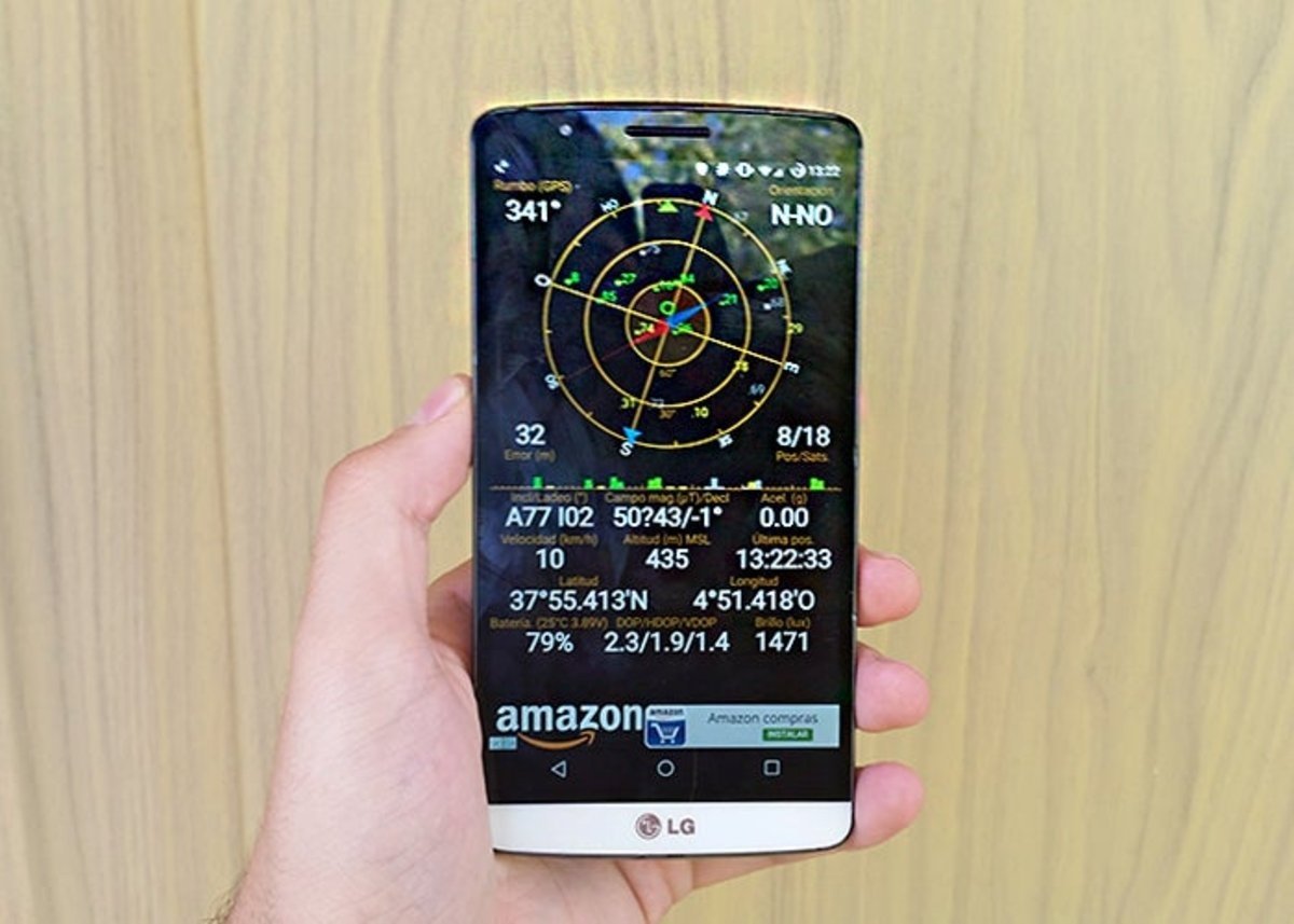 GPS en el LG G3