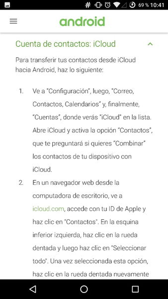 La herramienta de migración de iOS a Android más inútil la tiene Android Nougat