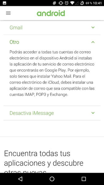 La herramienta de migración de iOS a Android más inútil la tiene Android Nougat