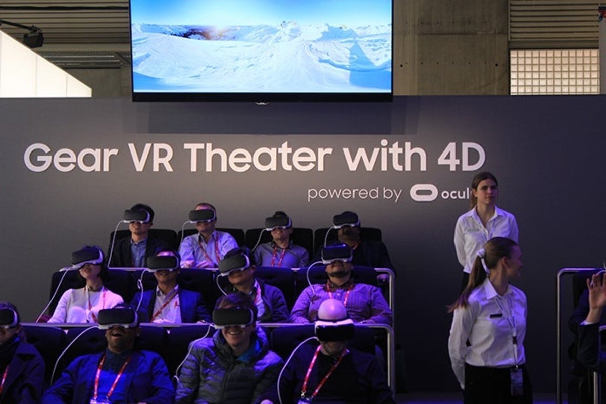 Samsung Galaxy S7 Gear VR realidad Virtual mwc