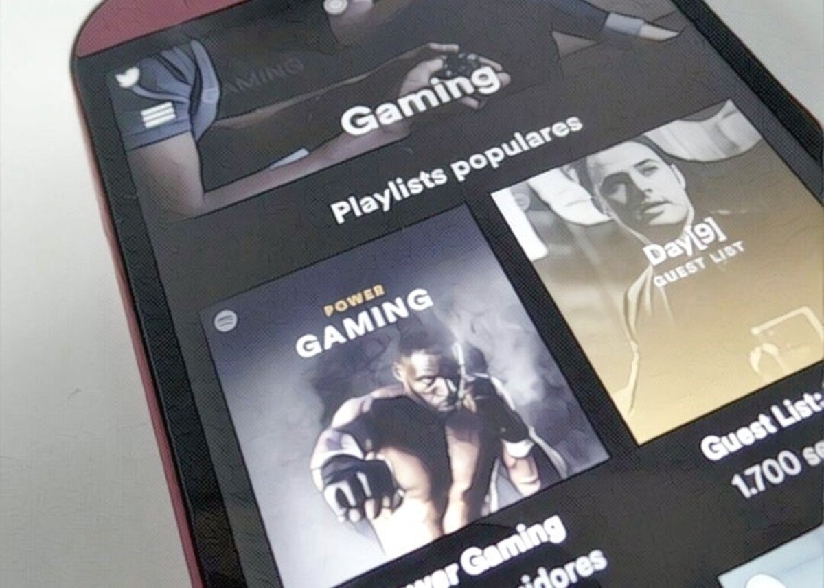 Spotify listas reproduccion gaming