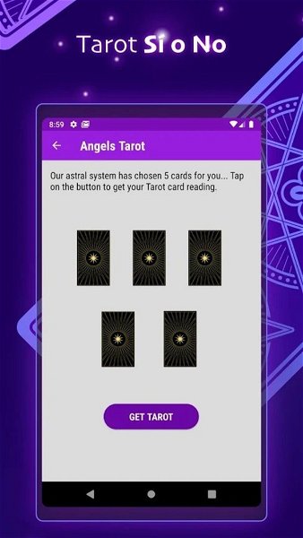 Tarottum para Android, app de tarot