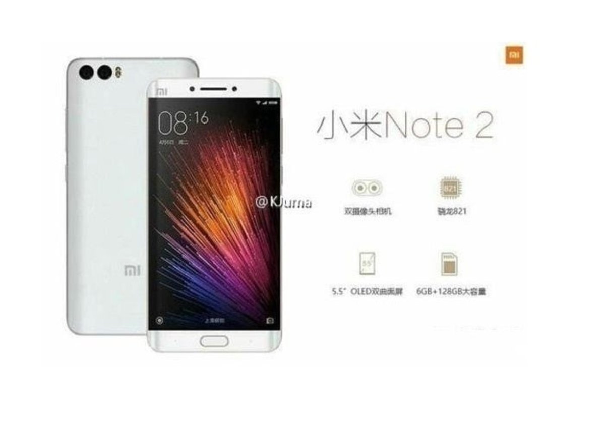Xiaomi Mi Note 2 specs