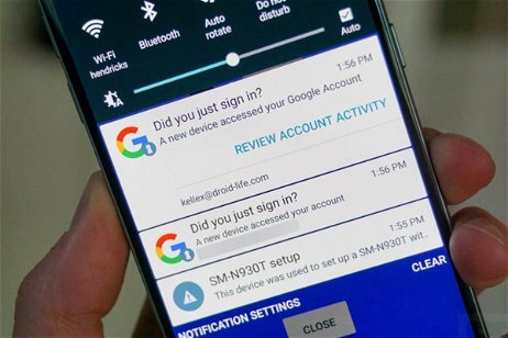 Android nos avisa cuando accedan a nuestra cuenta Google desde otro dispositivo