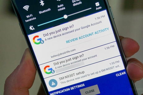 Android nos avisa cuando accedan a nuestra cuenta Google desde otro dispositivo Android nos avisa cuando accedan a nuestra cuenta Google desde otro dispositivo