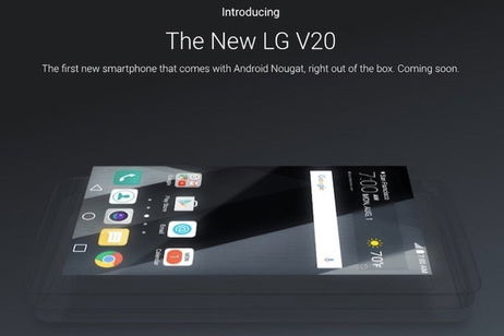 Google confirma la existencia del LG V20, el primer dispositivo con Android 7.0 Nougat Google confirma la existencia del LG V20, el primer dispositivo con Android 7.0 Nougat