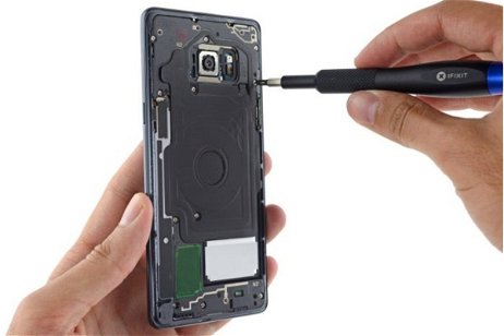 El Samsung Galaxy Note7 es uno de los smartphones más difíciles de reparar del mercado