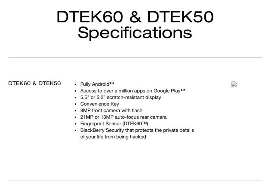 BlackBerry presentará pronto el DTEK60, su nuevo tope de gama con Android