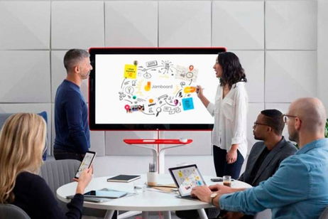 Así es Jamboard de Google, una pizarra virtual de 55 pulgadas y resolución 4K Así es Jamboard de Google, una pizarra virtual de 55 pulgadas y resolución 4K