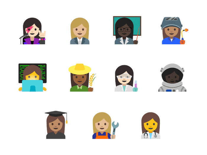Nuevos emojis Android 7.1