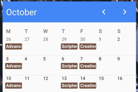 La nueva versión de Google Calendar incluye, por fin, un widget de calendario La nueva versión de Google Calendar incluye, por fin, un widget de calendario