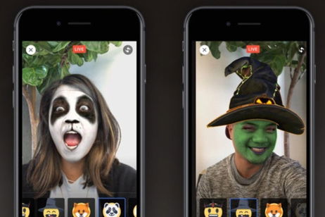 Facebook: Así son las máscaras y filtros para vídeos en directo, a lo Snapchat y Prisma Facebook: Así son las máscaras y filtros para vídeos en directo, a lo Snapchat y Prisma