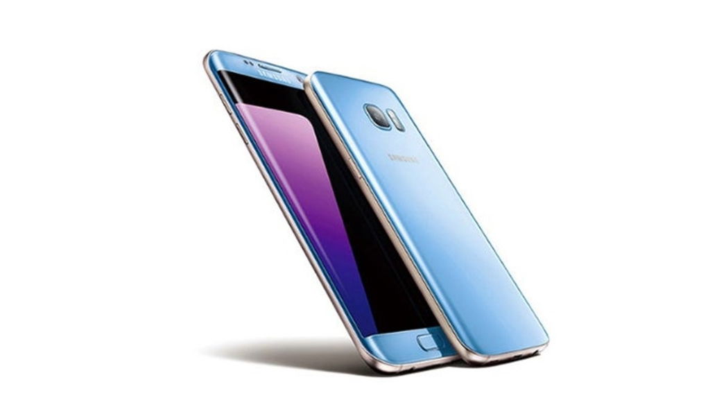 Vemos más de cerca el nuevo Galaxy S7 Edge azul coral