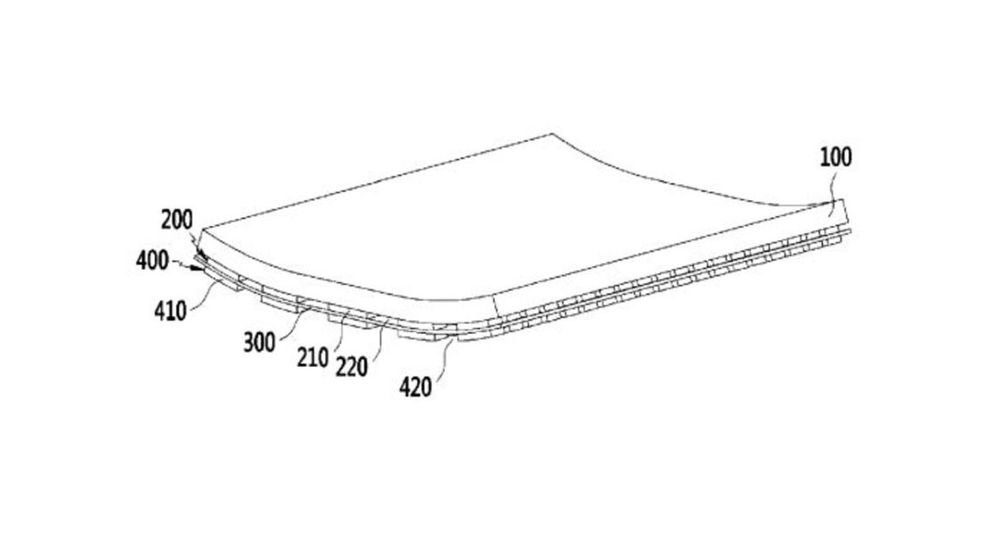 La nueva patente de Samsung nos deja ver cómo funcionará su panel OLED flexible