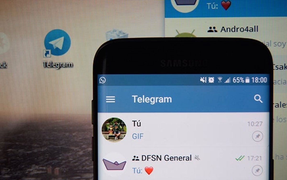 Telegram escritorio