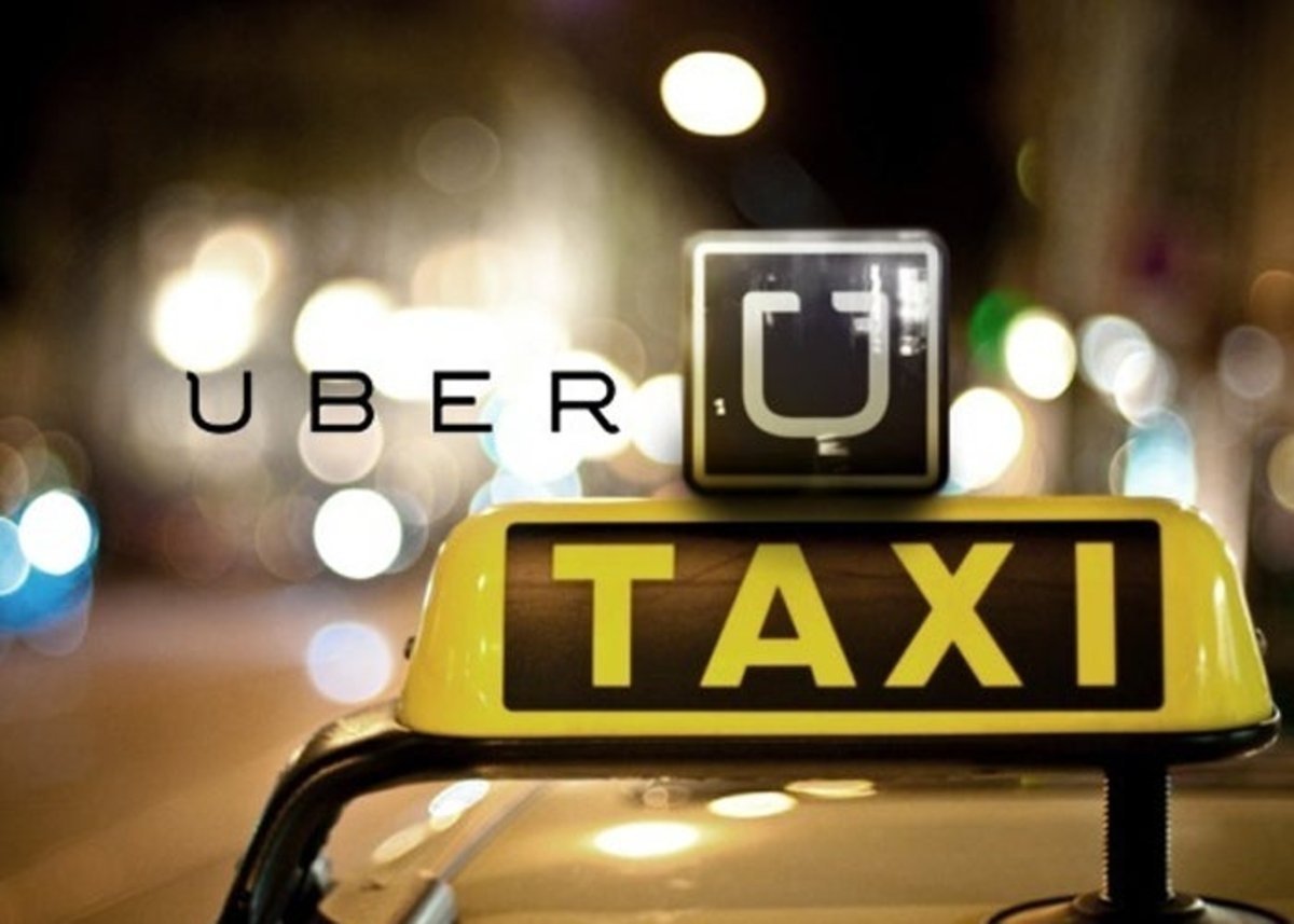 Uber taxi madrid barajas
