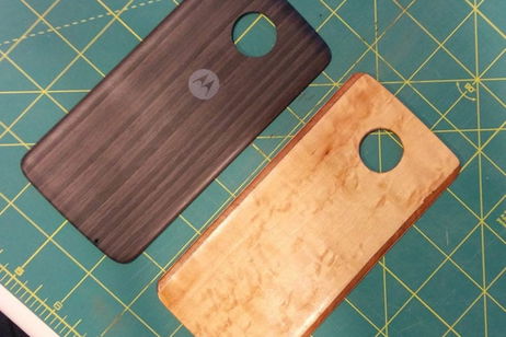 Esta carcasa es un Moto Mod que ofrece carga inalámbrica a los Moto Z Esta carcasa es un Moto Mod que ofrece carga inalámbrica a los Moto Z