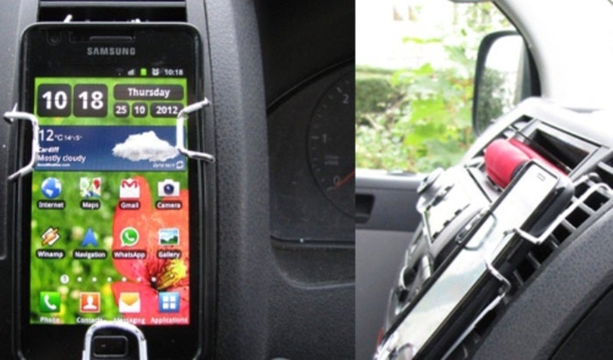 Hazlo tú mismo: Fabrica un soporte del coche para tu móvil