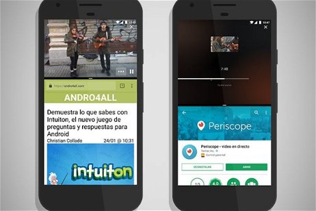 Ya puedes ver vídeos en pantalla dividida desde Periscope para Android