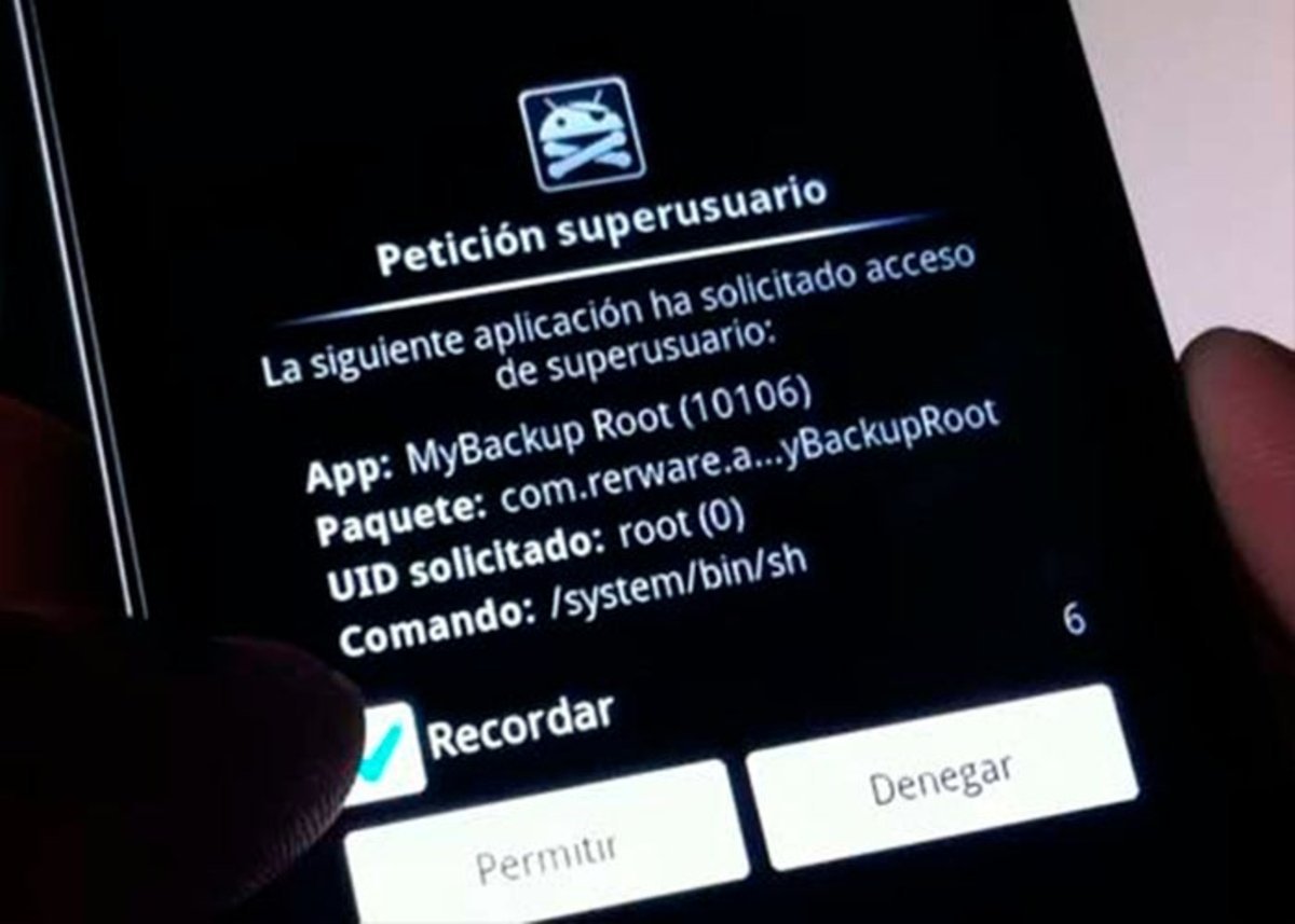 peticion acceso root android