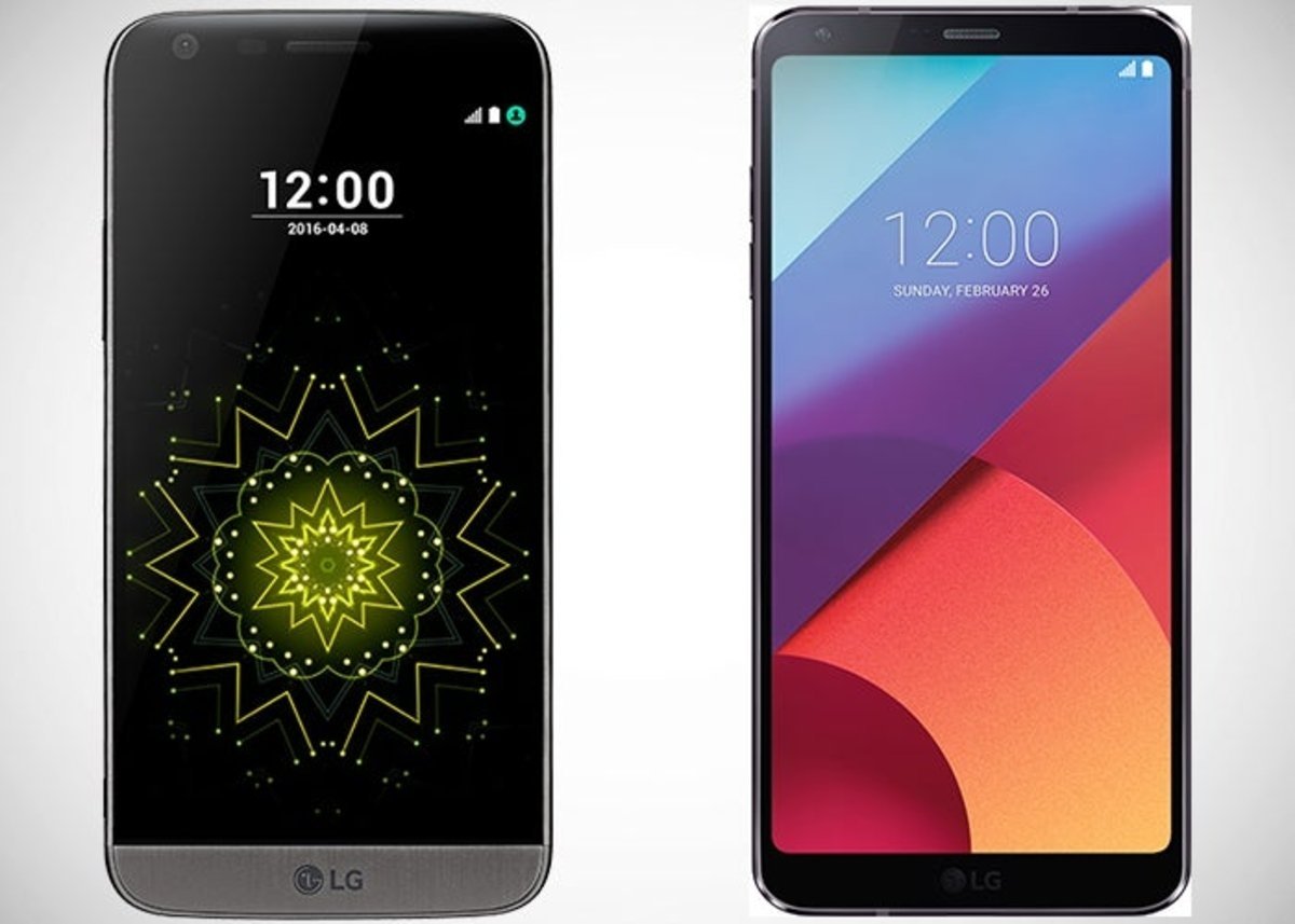 LG G6 vs LG G5 Comparativa caracteristicas