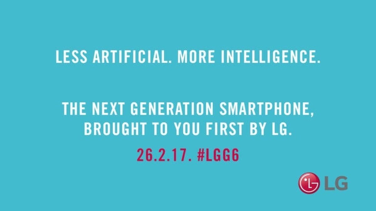 LG Teaser LG G6 inteligencia artificial