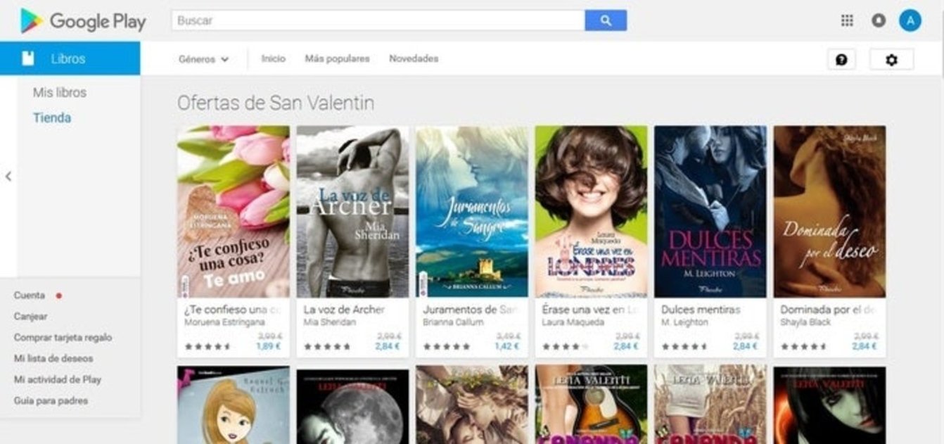 Las mejores ofertas por San Valentín ya están en Google Play