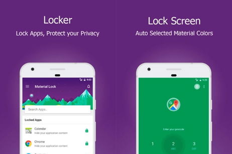 Protege todas tus aplicaciones con Material Lock, se acabaron los intrusos