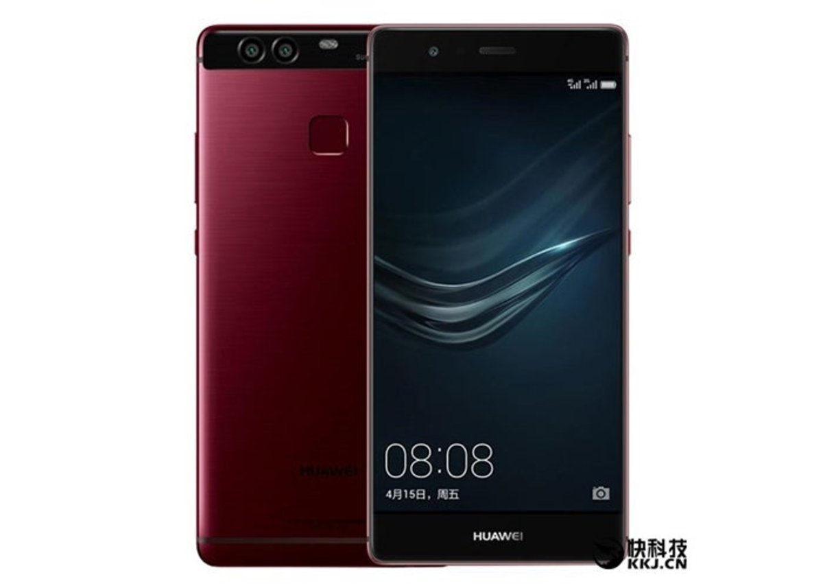 Huawei P9 en color rojo