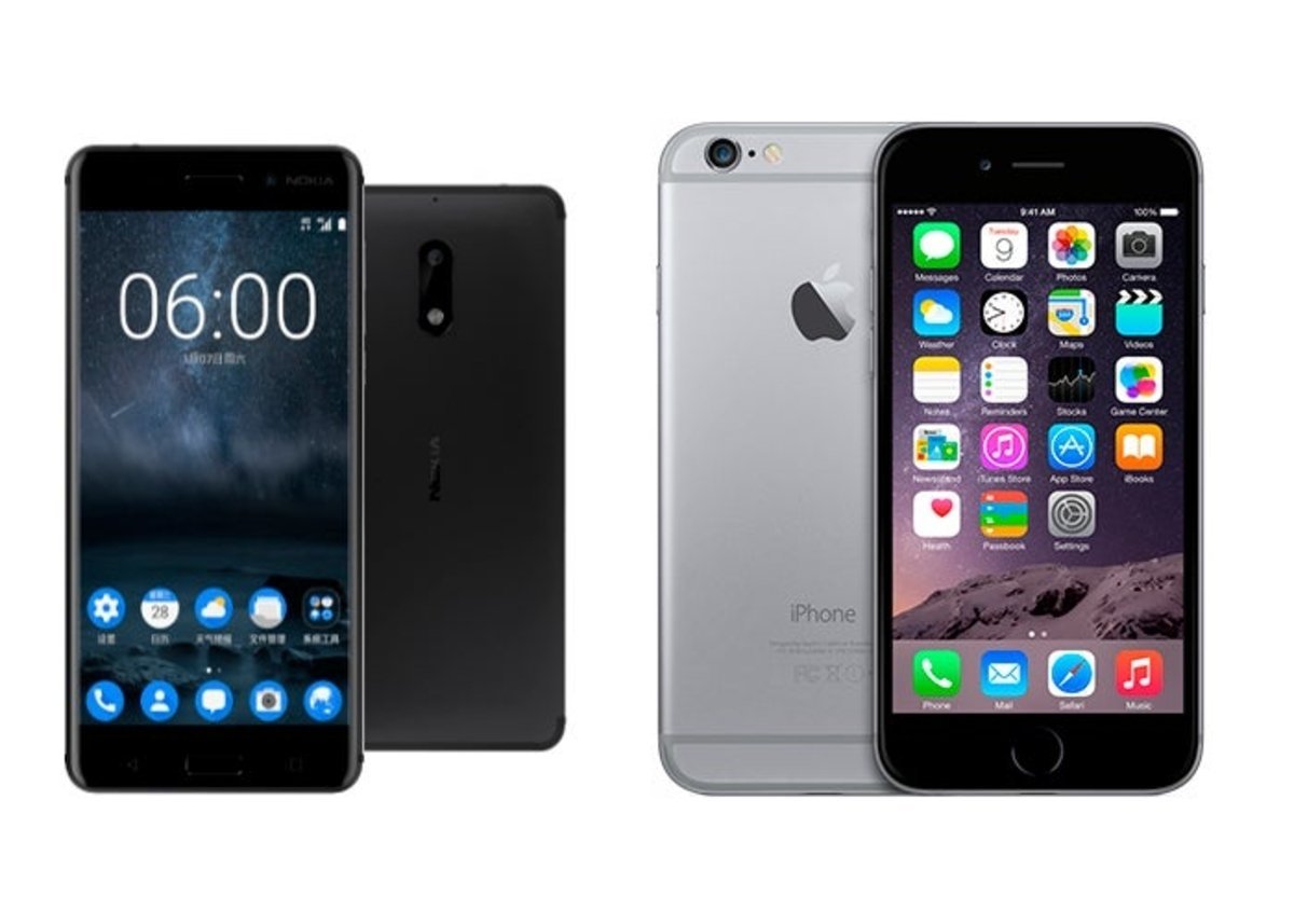 Nokia 6 vs iPhone 6S
