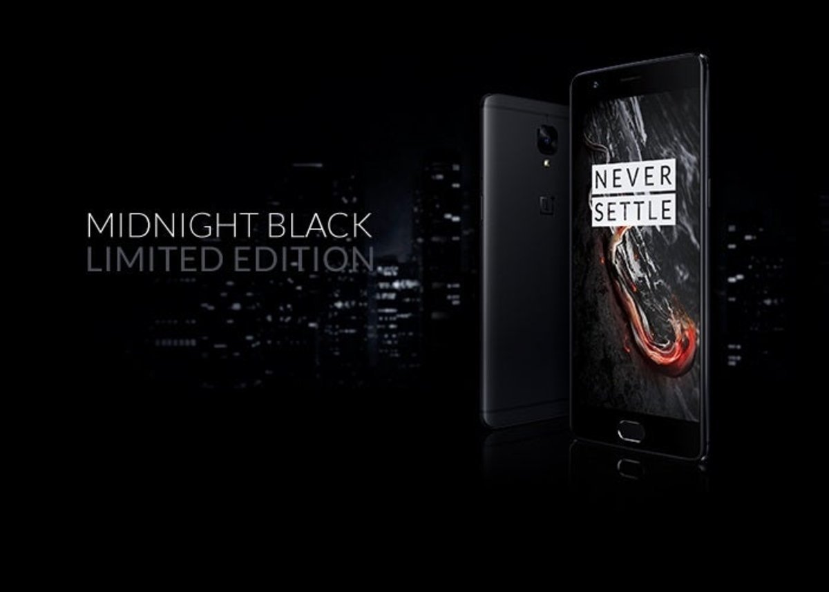 OnePlus 3T Midnight black edition