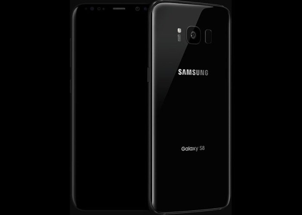 Samsung Galaxy S8, imagen destacada color negro