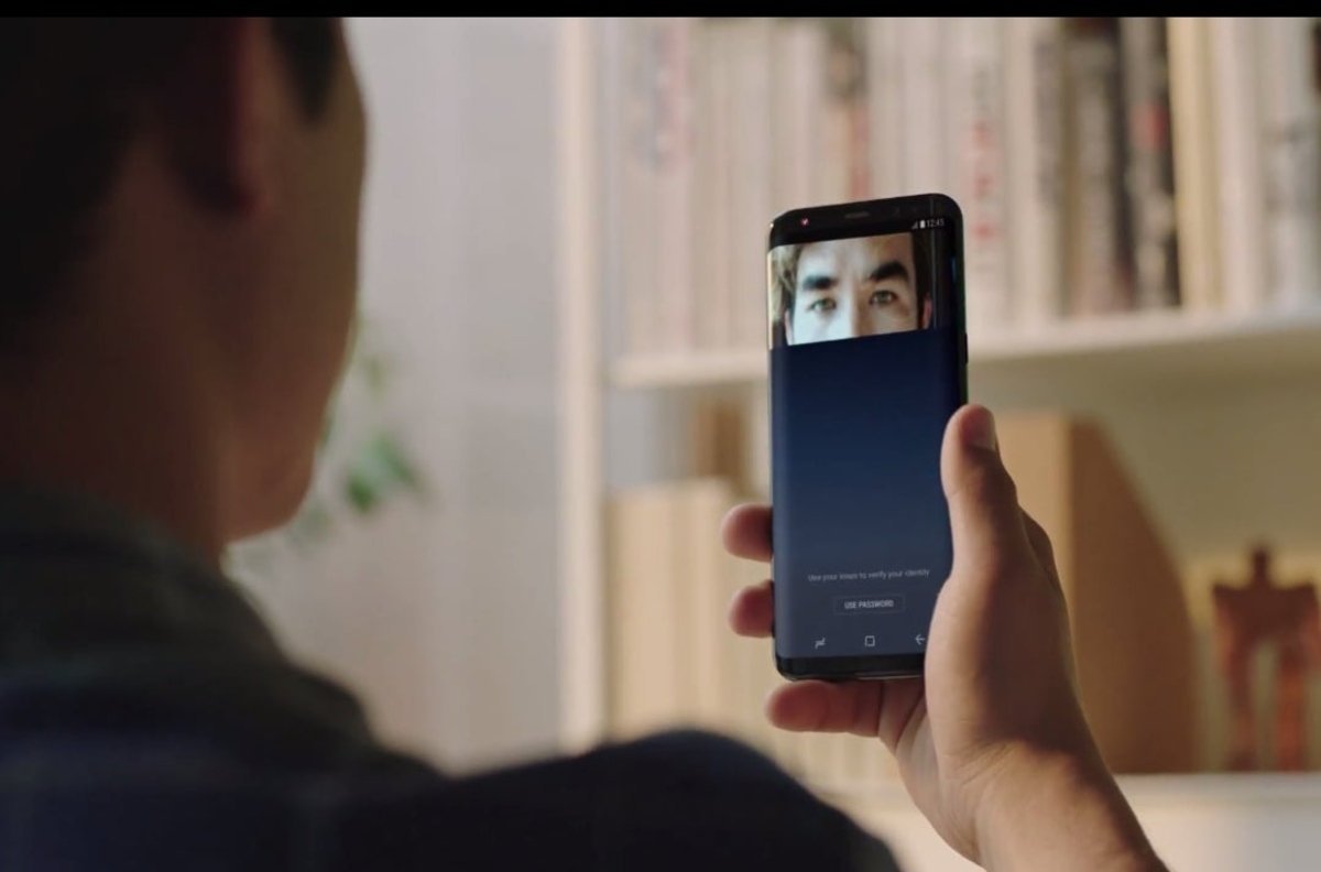 Samsung Galaxy S8, lector de iris